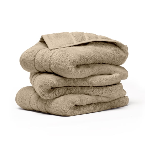 Bamboo Hand Towel Set - Stone by Cariloha for Unisex - 3 Pc Towel