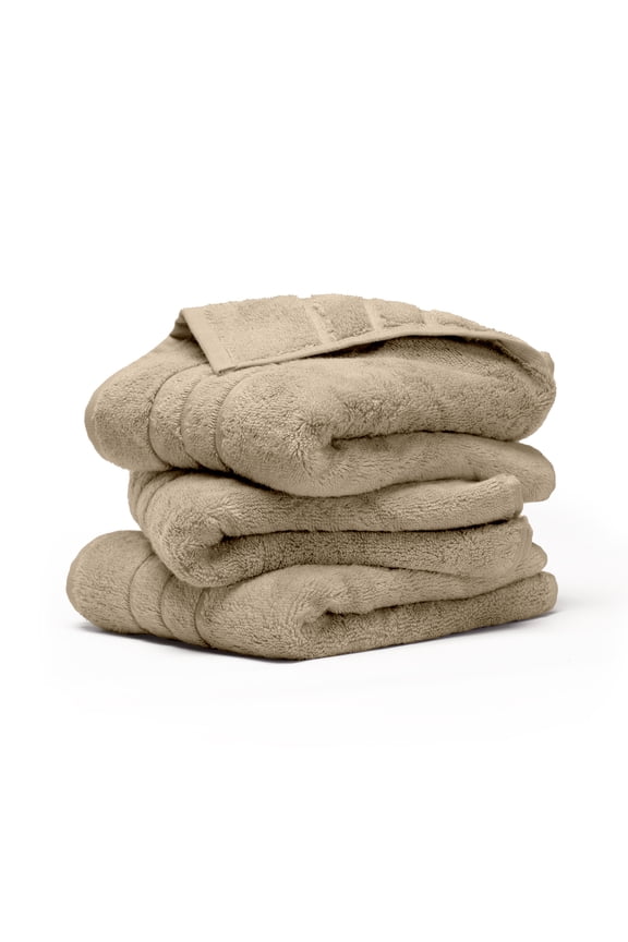 Bamboo Hand Towel Set - Stone by Cariloha for Unisex - 3 Pc Towel