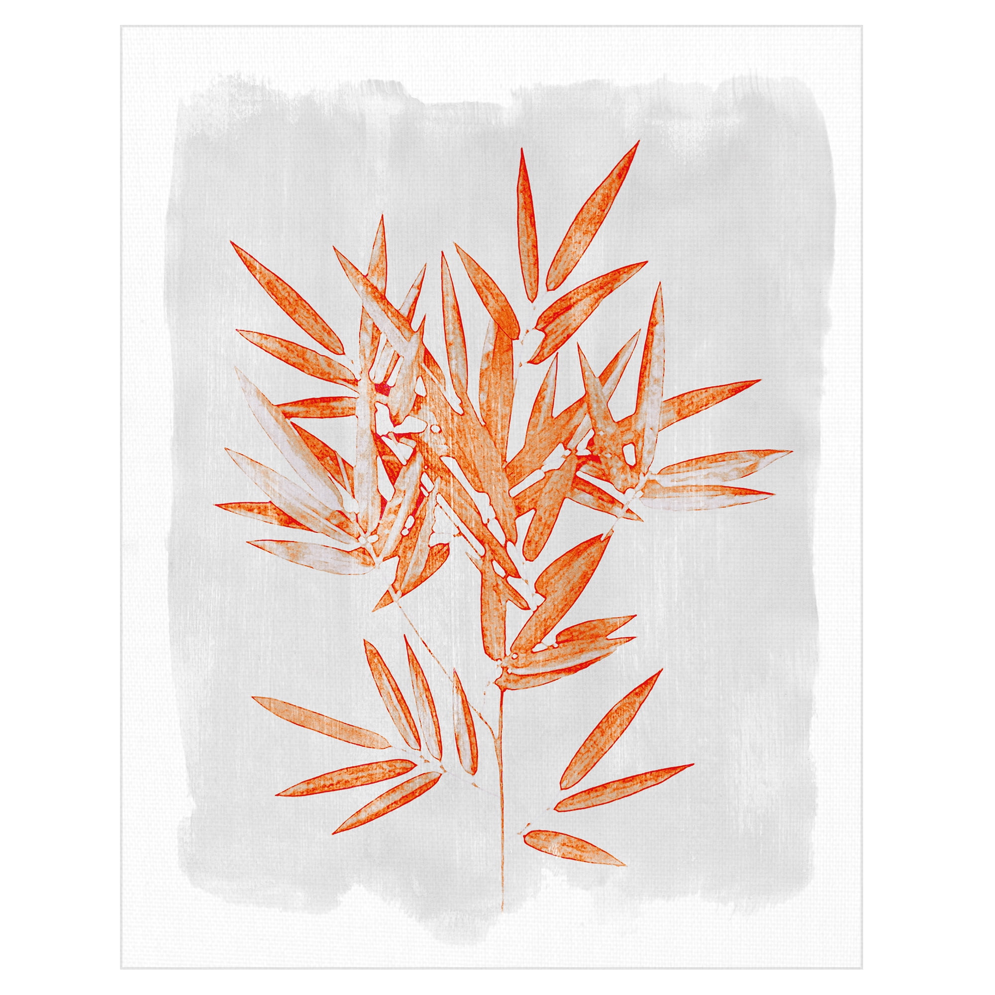 Bamboo Harmony by Belle Poesia Canvas Art Print