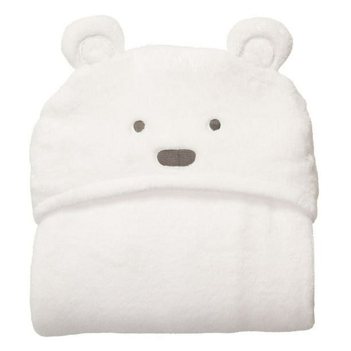 Bamboo Hooded Baby Towel - Softest Hooded Bath Towel with Bear Ears for Babie, Toddler, - Ultra Absorbent and Hypoallergenic, Natural Baby Towel for Boy and Girl