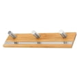 thumbnail image 1 of TOYMYTOY Wall Rail Rack Hook Rail Rack Hanger Beige 1Pack 7.1x1.8x1.3in Bamboo, 1 of 6
