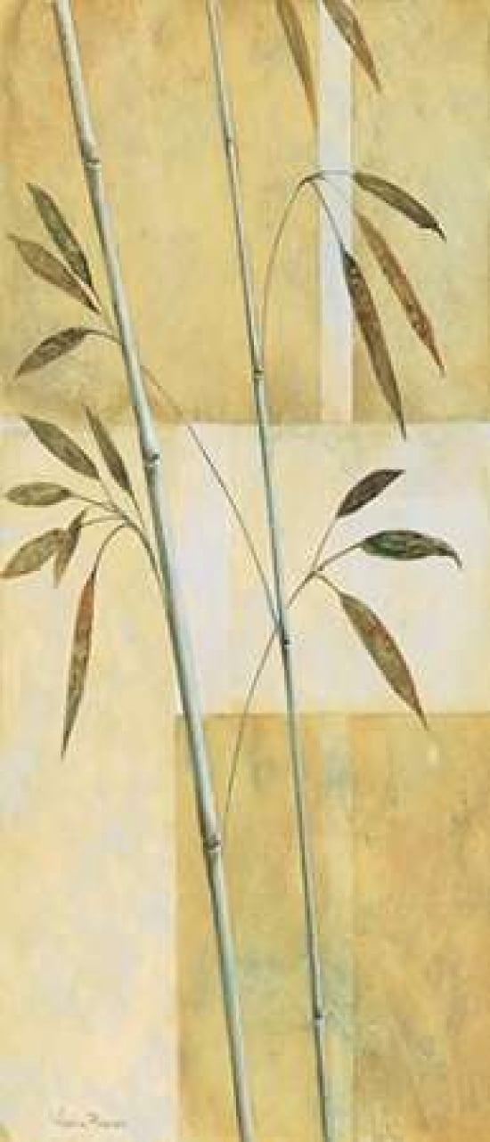 Bamboo III Canvas Art - Valerie Prosnov (10 x 20)
