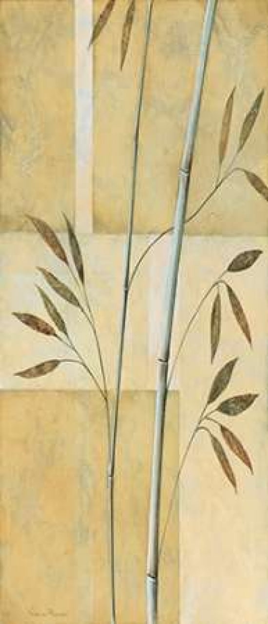 Bamboo IV Canvas Art - Valerie Prosnov (10 x 20)