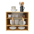 thumbnail image 1 of Bamboo/Kitchen Cabinet Pantry Sideboard Freestanding Countertop Storage Cabinet, 1 of 24