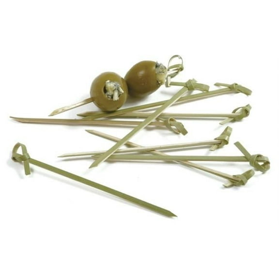 Bamboo Knot Picks 50-Pack