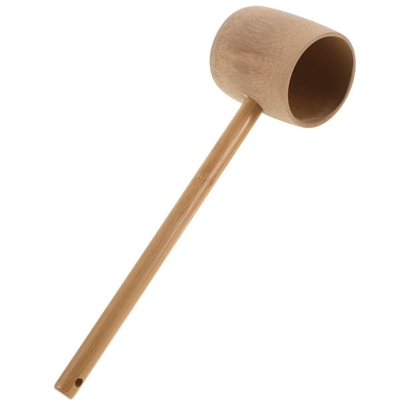 Bath Salt Scoop Bamboo Ladle Soup Water Dipper Bamboo Serving Spoon Long Handle For Garden Tea Ceremony Sauna Japanese