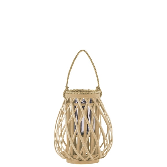 Bamboo Lantern Weathered Finish