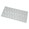 thumbnail image 1 of Bamboo Look Vinyl Bath Tub Mat, Size 16" x 32" in White, 1 of 2