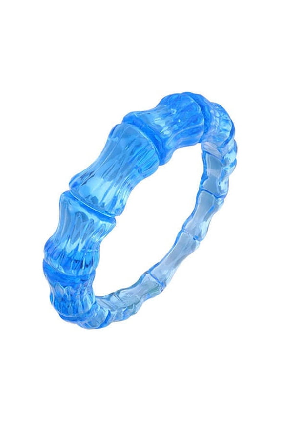 Bamboo Lucite Rings
