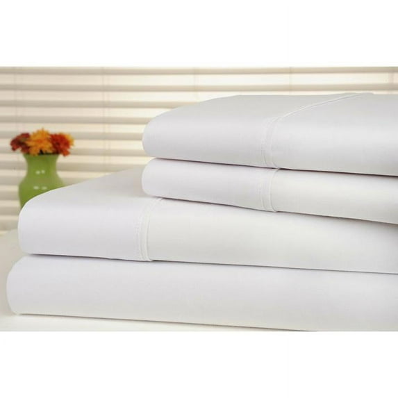 Bamboo Luxury 1800 Count Solid Sheet Set - 4 Pieces
