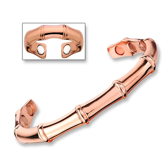 "Bamboo" Magnetic Jewelry Bracelet & Ring Combo