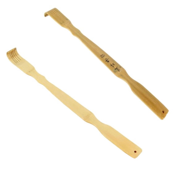 Bamboo Neck Knocking Scraping Rake And Self-Massage Tool Without Help, 1Pc Wooden Handle With Hanging Rope For Easy Storage, Designed For Elderly And Daily Itch Relief On Neck,