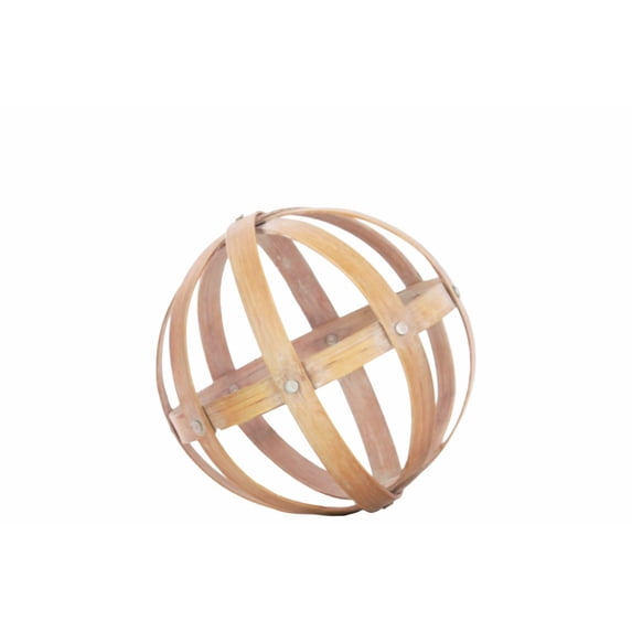 Bamboo Orb Dyson Sphere Design - Medium - Brown