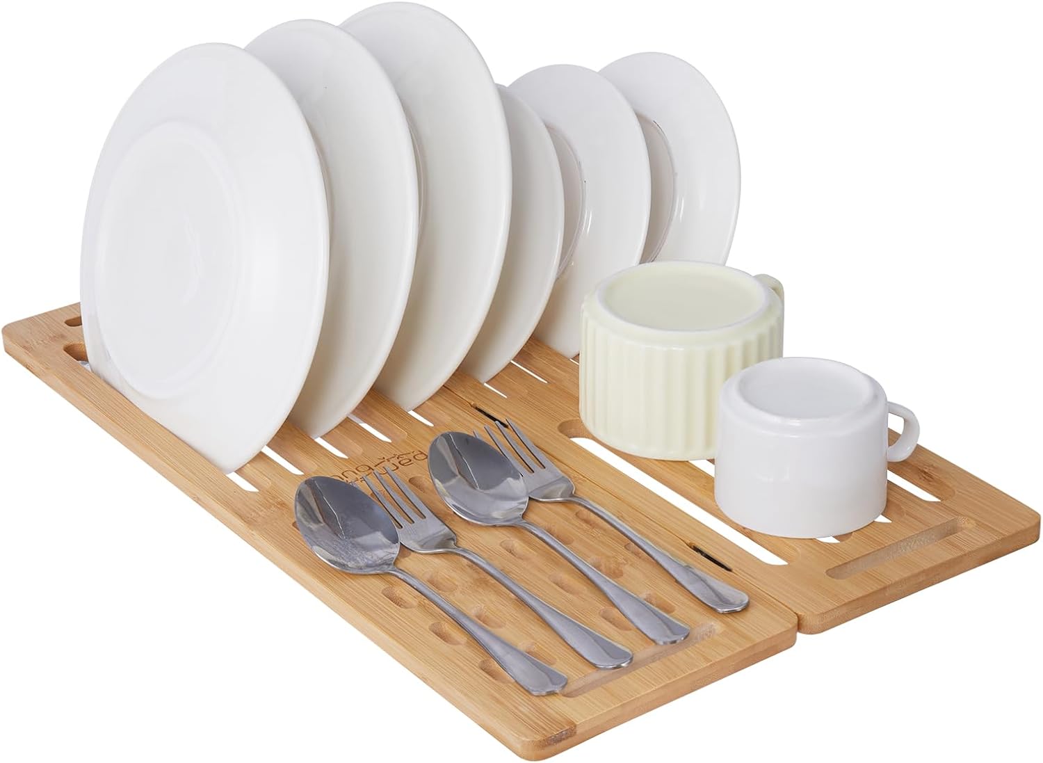 Bamboo Over The Sink Dish Drying Rack - Walmart.com