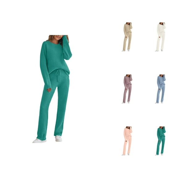 Bamboo Pajama Shorts – Womens Cooling Set Womens Autumn And Winter Fashion Casual Home Loose Thickened Long Sleeve Warm Set