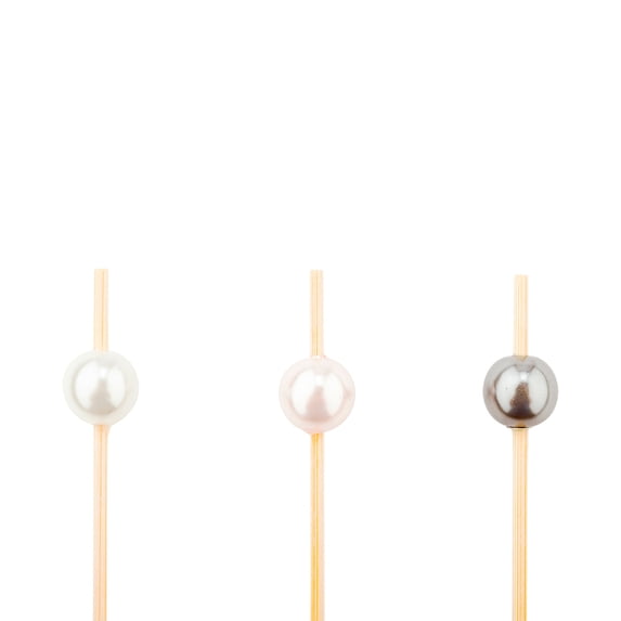 Bamboo Pearl Skewer - 4" - 1000 count box