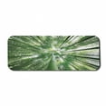 thumbnail image 1 of Bamboo Print Computer Mouse Pad, Tropical Rain Forest Tall Bamboo Trees in Grove Exotic Style Nature Theme Image, Rectangle Non-Slip Rubber Mousepad Large, 31" x 12" Gaming Size, Green, by Ambesonne, 1 of 2