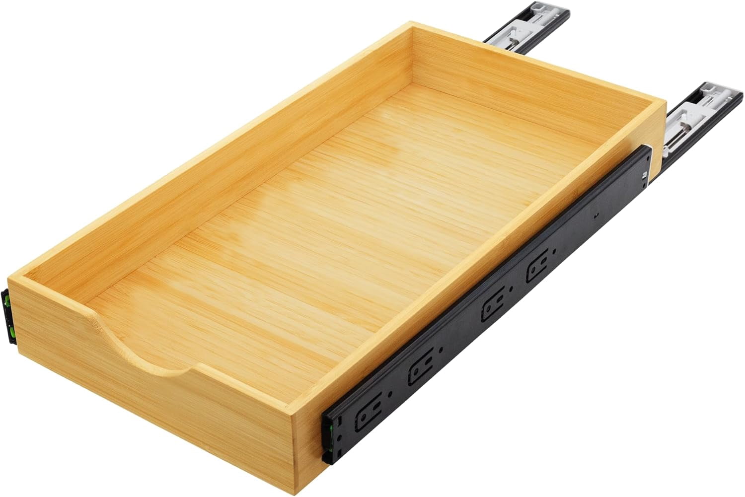 Bamboo Pull Out Drawers for Cabinets 11