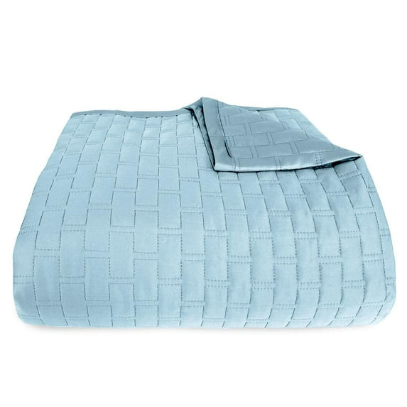Bamboo Quilted Coverlet, Sky, King