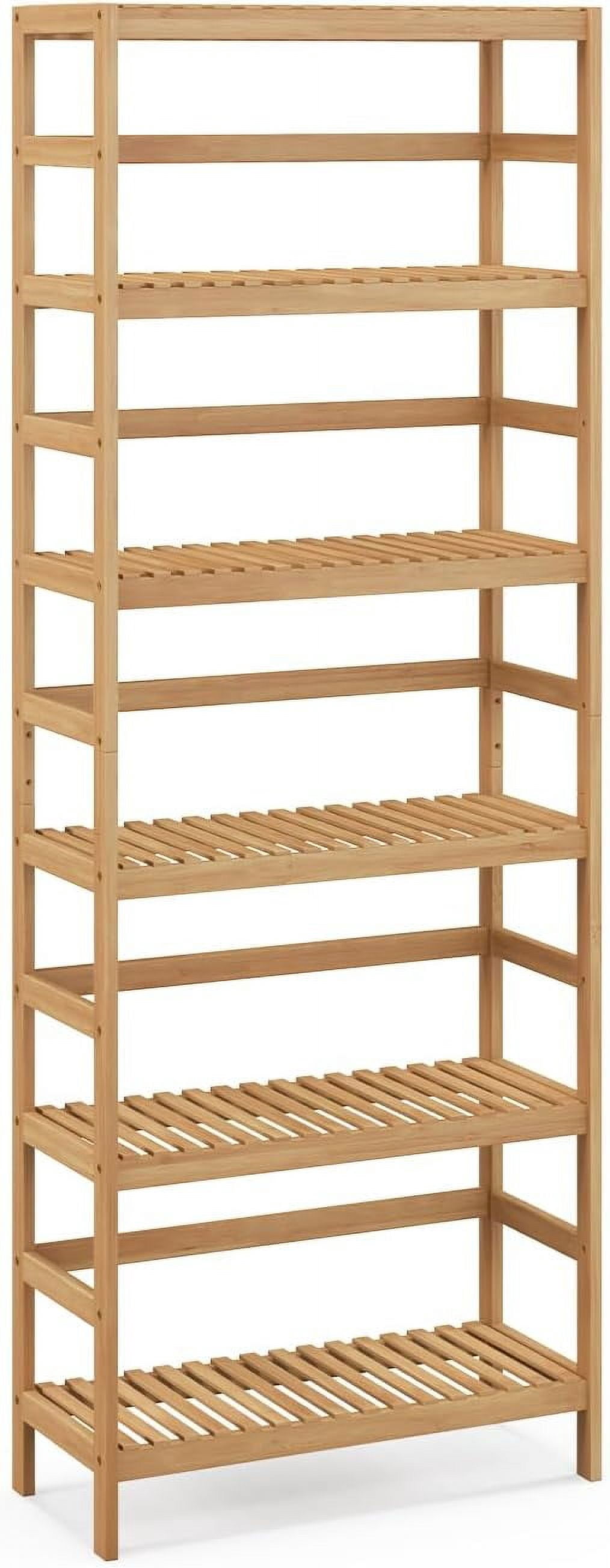Bamboo Rack,Bamboo Shelf, Stand Utility Storage Shelf Multifunctional ...