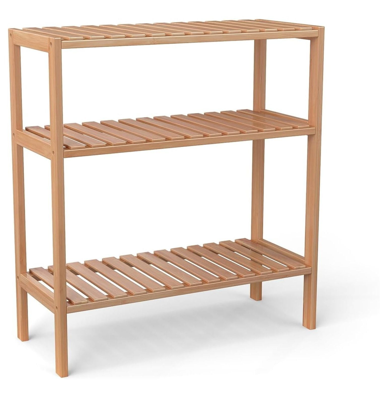 Bamboo Rack Multifunctional Bathroom Kitchen Living Room Holder Plant ...