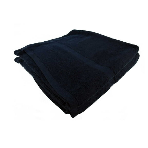 Bamboo Rayon Silky Soft Bath Towel - Extra Strength Blend - Extra Plush Edition - 28" X 58" - Black - 1 pc