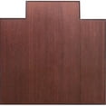 thumbnail image 1 of Bamboo Rug Co.  47 Inch x 60 Inch DARK CHERRY Bamboo Tri-Fold Office Chair Mat *w-tongue-12mm thick-natural rubber backing*, 1 of 1