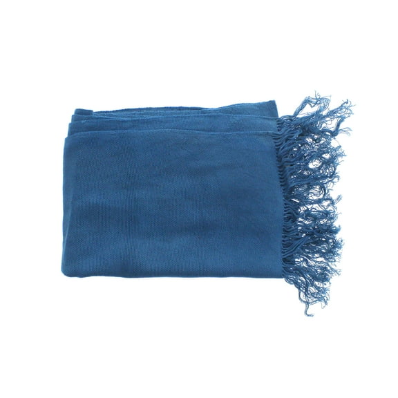 Bamboo Scarf Pure Colour The Tsandza Collection Turquoise Green