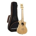 thumbnail image 1 of Bamboo Series All Solid Concert Acoustic-Electric Ukulele with Bag, 1 of 5