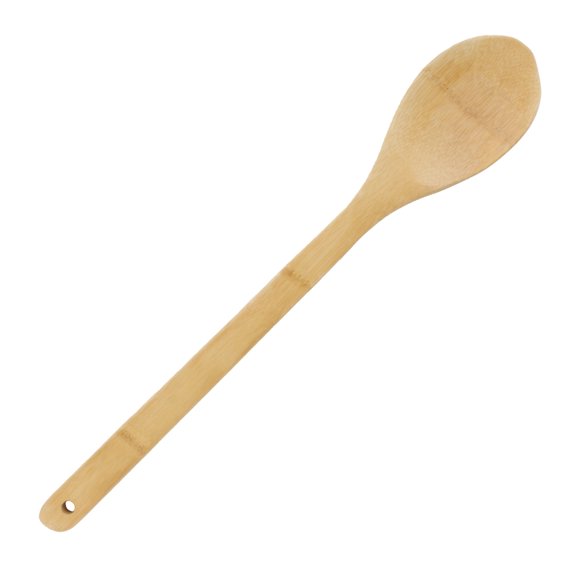 Bamboo Serving/Cooking Utensils - 15" Cooking Spoon - 5pcs
