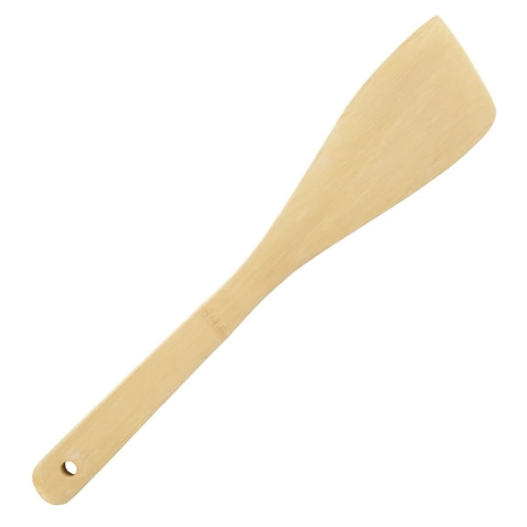 Bamboo Serving/Cooking Utensils - Angled Spatula/Paddle - 5pcs