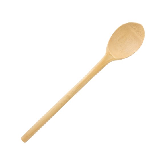 Bamboo Serving/Cooking Utensils - Round Handled Spoon - Small - 5pcs