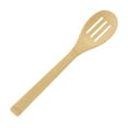 thumbnail image 1 of Bamboo Serving/Cooking Utensils - Slotted Broad Cooking Spoon - 5pcs, 1 of 1