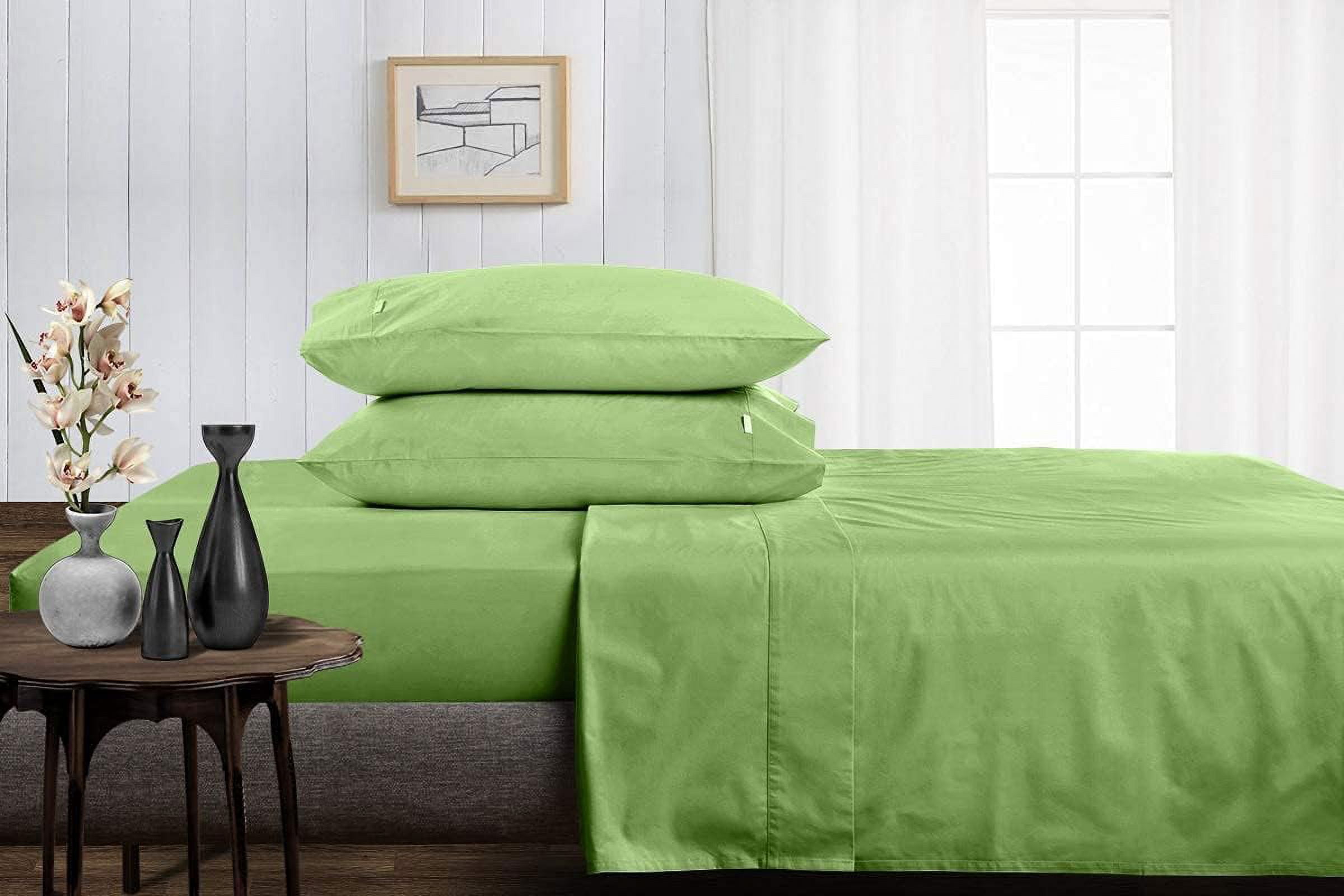 Bamboo Sheets Full Size Bed Sheets 7 Piece Set, Pure 100% Organic