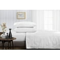 thumbnail image 1 of Bamboo Sheets Full-XL Size Bed Sheets 7 Piece Set, Pure 100% Organic Bamboo, 15" Deep Pockets & Zipper Duvet Cover - Luxuriously Soft, Silky Smooth and Cooling - White Solid., 1 of 7