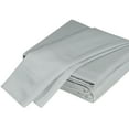 thumbnail image 1 of Bamboo Sheets King Size, Organic Bamboo Viscose, Oeko-TEX Certified Ultra Soft & Hypoallergenic Sheet Set, 4 Piece Bedding Sheets & Pillowcases, Light Gray, 1 of 7