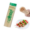 thumbnail image 1 of Bamboo Skewers for Grilling Basdi Disposable Wooden Bbq Skewers - Natural Bamboo Sticks for Grilling & Appetizers | Perfect for Home Cooking & Camping Trips, Disposable Bbq Sticks, C, 1 of 9
