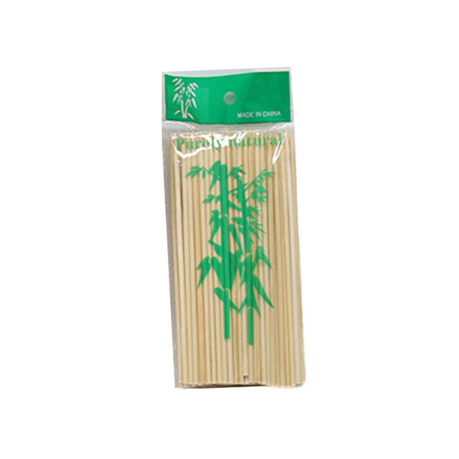 Bamboo Skewers for BBQ, Fruit and Vegetable Kabobs, Chicken and Meat