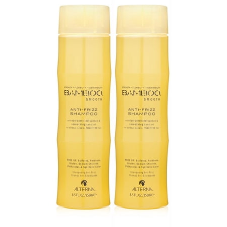 Bamboo Smooth Anti-Frizz Shampoo, 8.5-Ounce (2-Pack)
