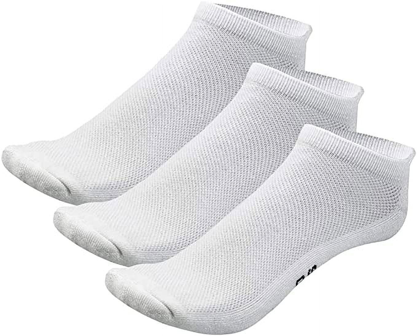 Bamboo Sports Super Soft and Comfortable No Show Bamboo Workout Socks