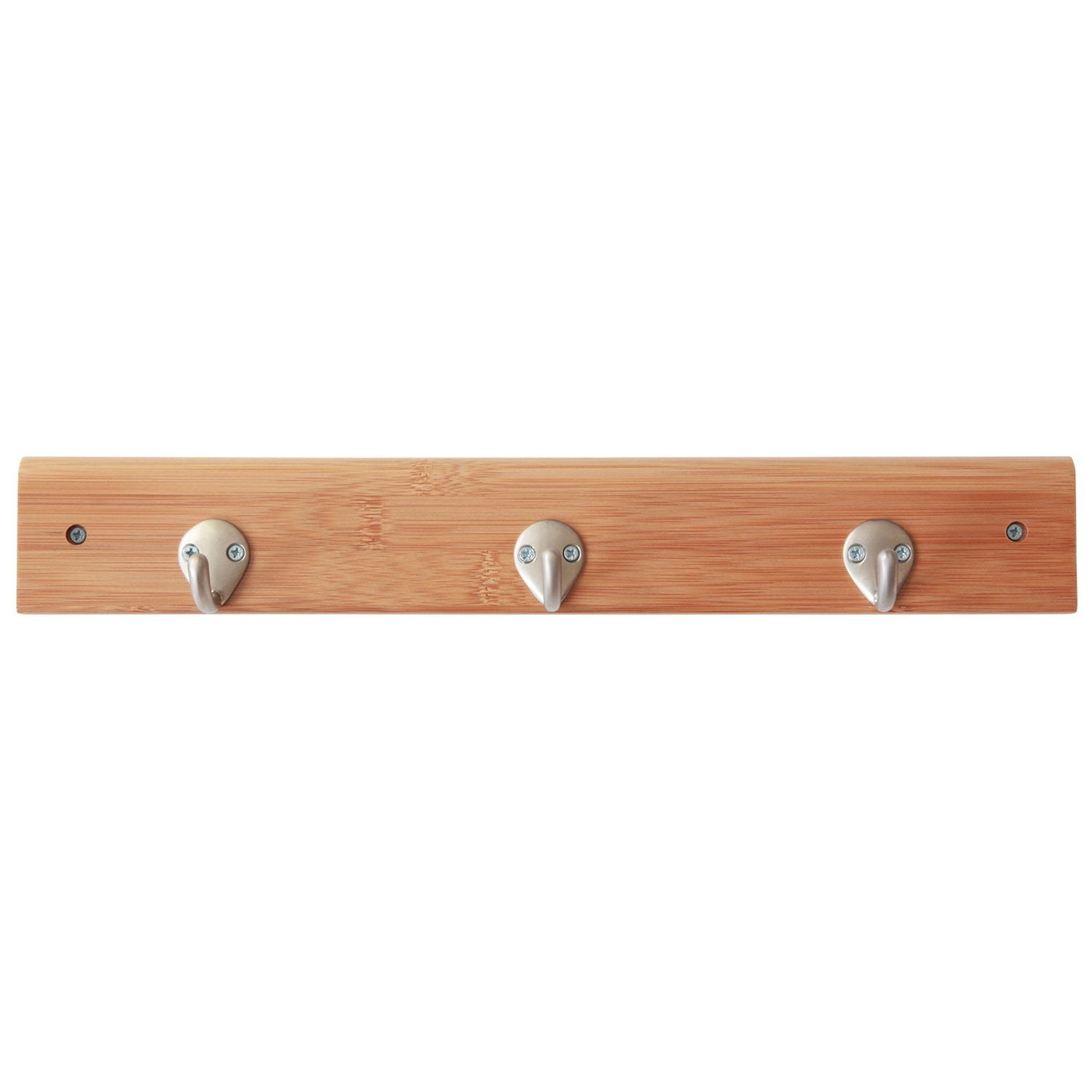 Bamboo and Stainless Steel Wall Mounted Towel Hook