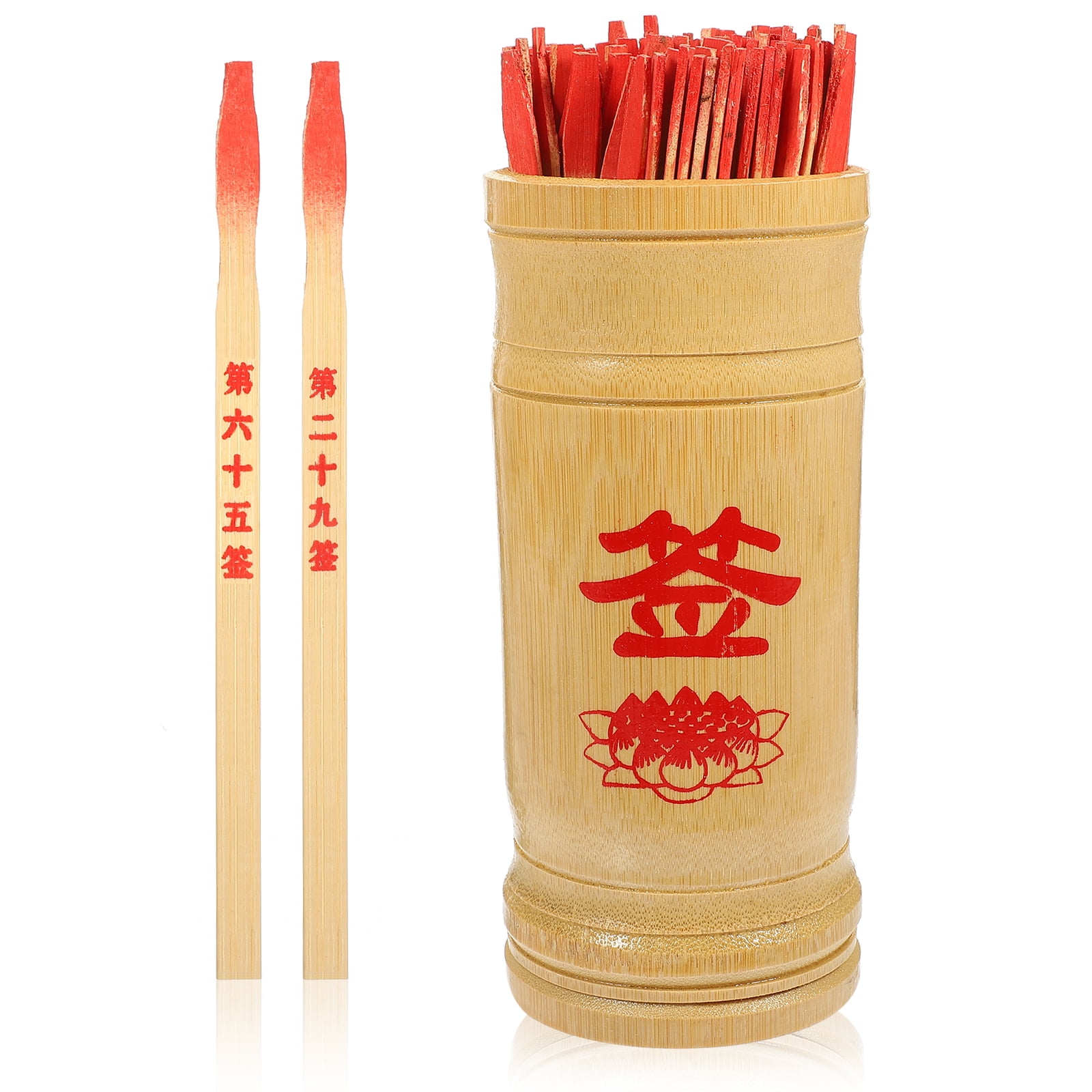 Bamboo Stick Divination Game Sticks Chinese for Fortune Props Style ...