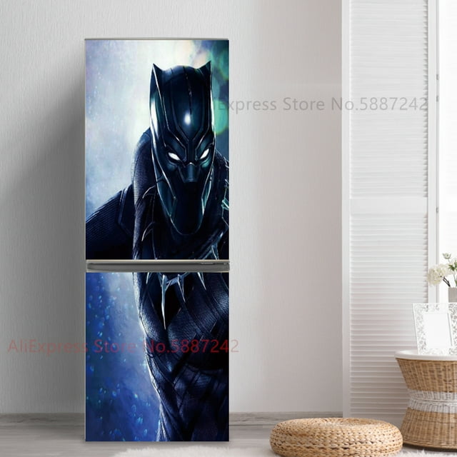 Bamboo Stickers To Cover Fridge Vinyl Door Wrap Refrigerator Sticker 3d