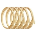 thumbnail image 1 of Bamboo Strips for Weaving 7/16" x 10 Ft Thin Flat Wicker Rattan Cane Reed, Natural Color, 5 Pack, 1 of 6