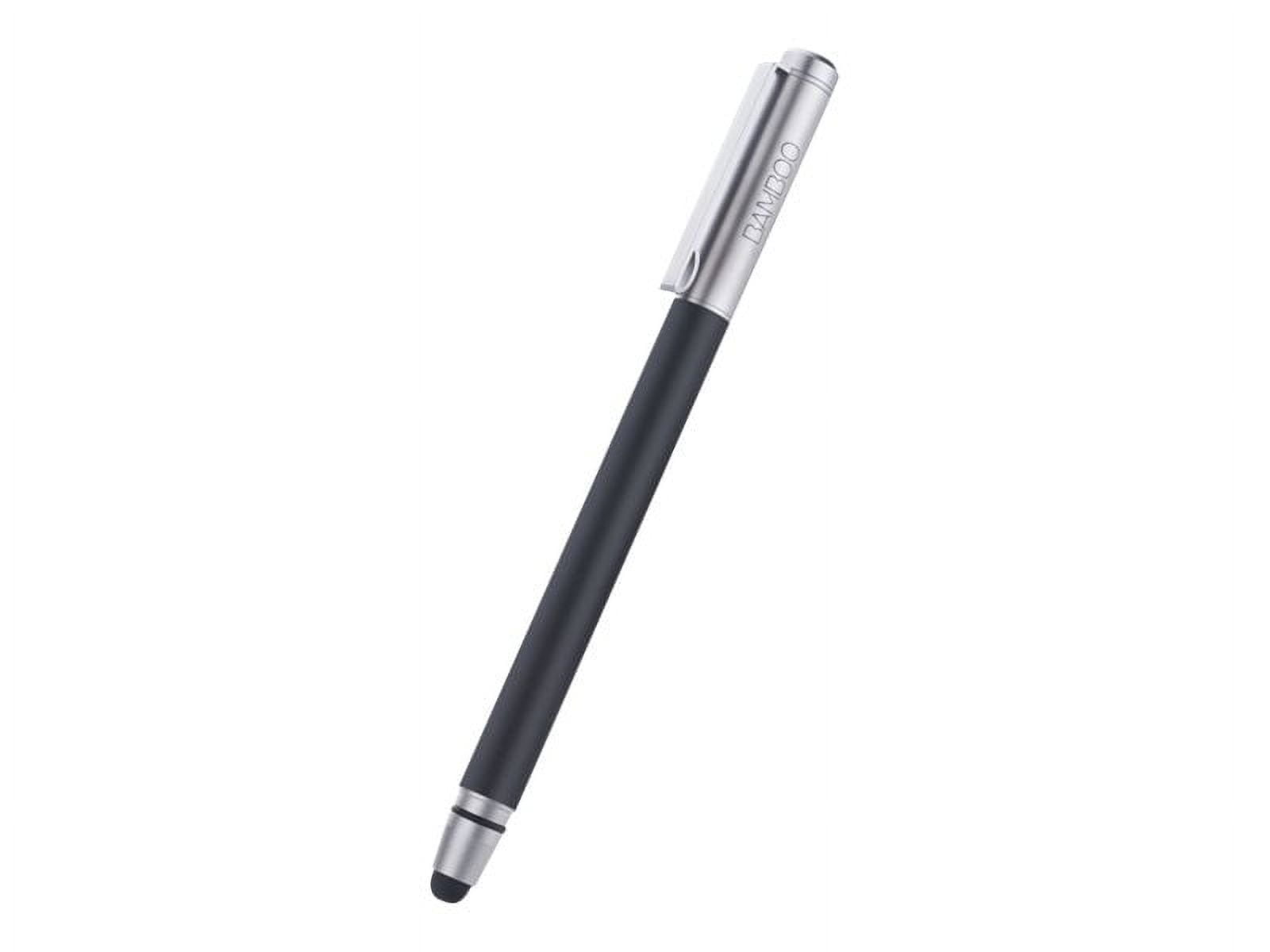 Wacom Bamboo Duo - Stylus / ballpen - black, platinum silver