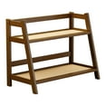 thumbnail image 1 of Bamboo Tabletop Shelf Countertop Shelf Double Layer Design for Kitchen Living Room Bedroom Use, 1 of 9