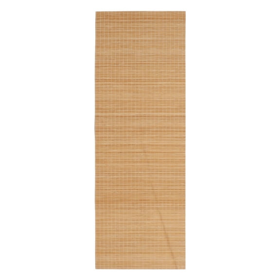 WHAMVOX Bamboo Table Runner Waterproof Home Tea Mat Brown 1Pack 35.37x11.79in