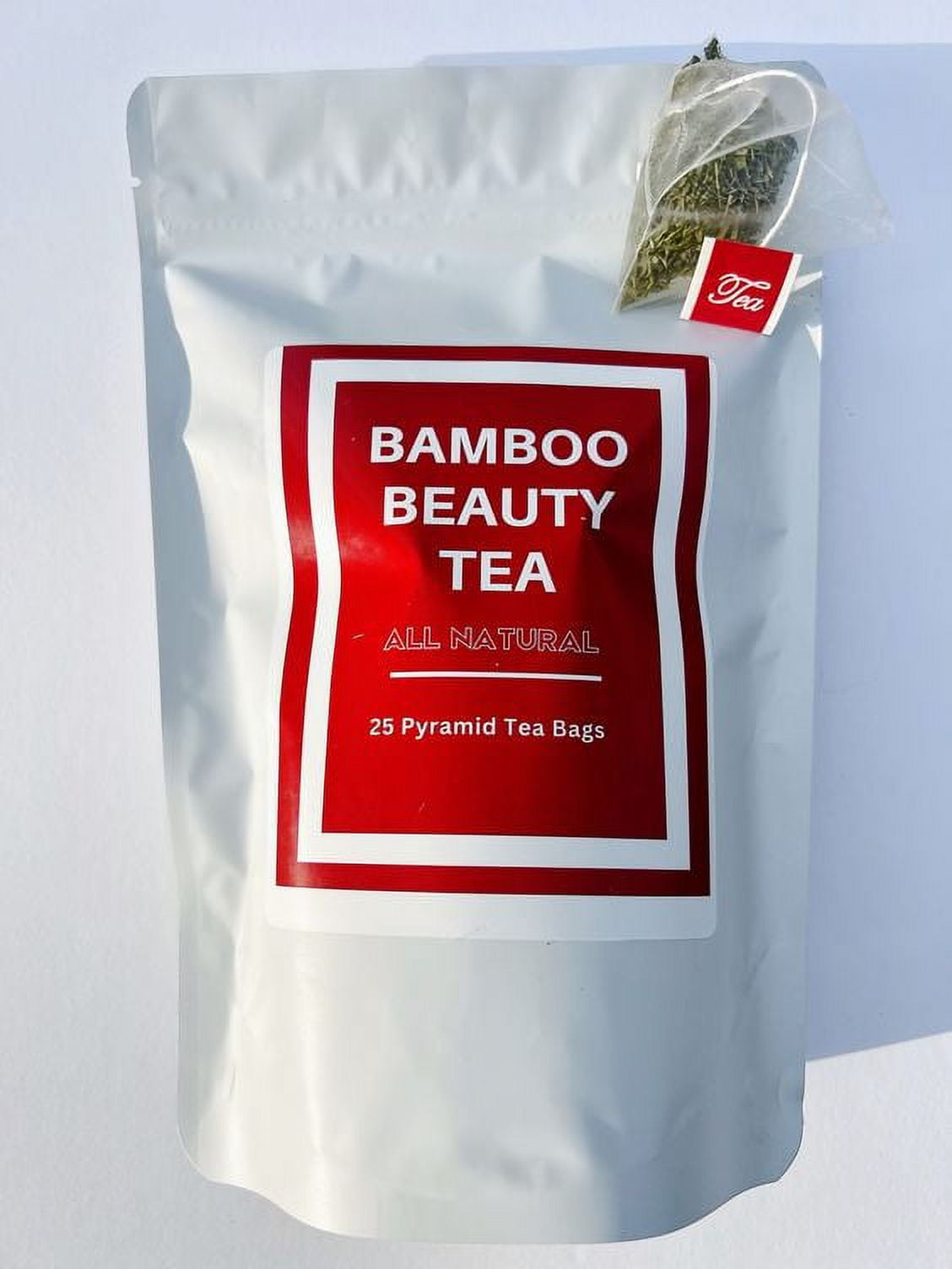 Bamboo Tea in Pyramid Bags (25 Tea Bags high in silica)
