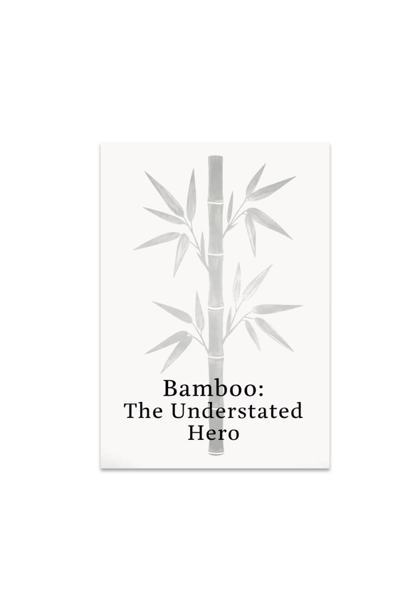 Bamboo: The Understated Hero - Bamboo Decor Enthusiast - 13x19 Poster Print