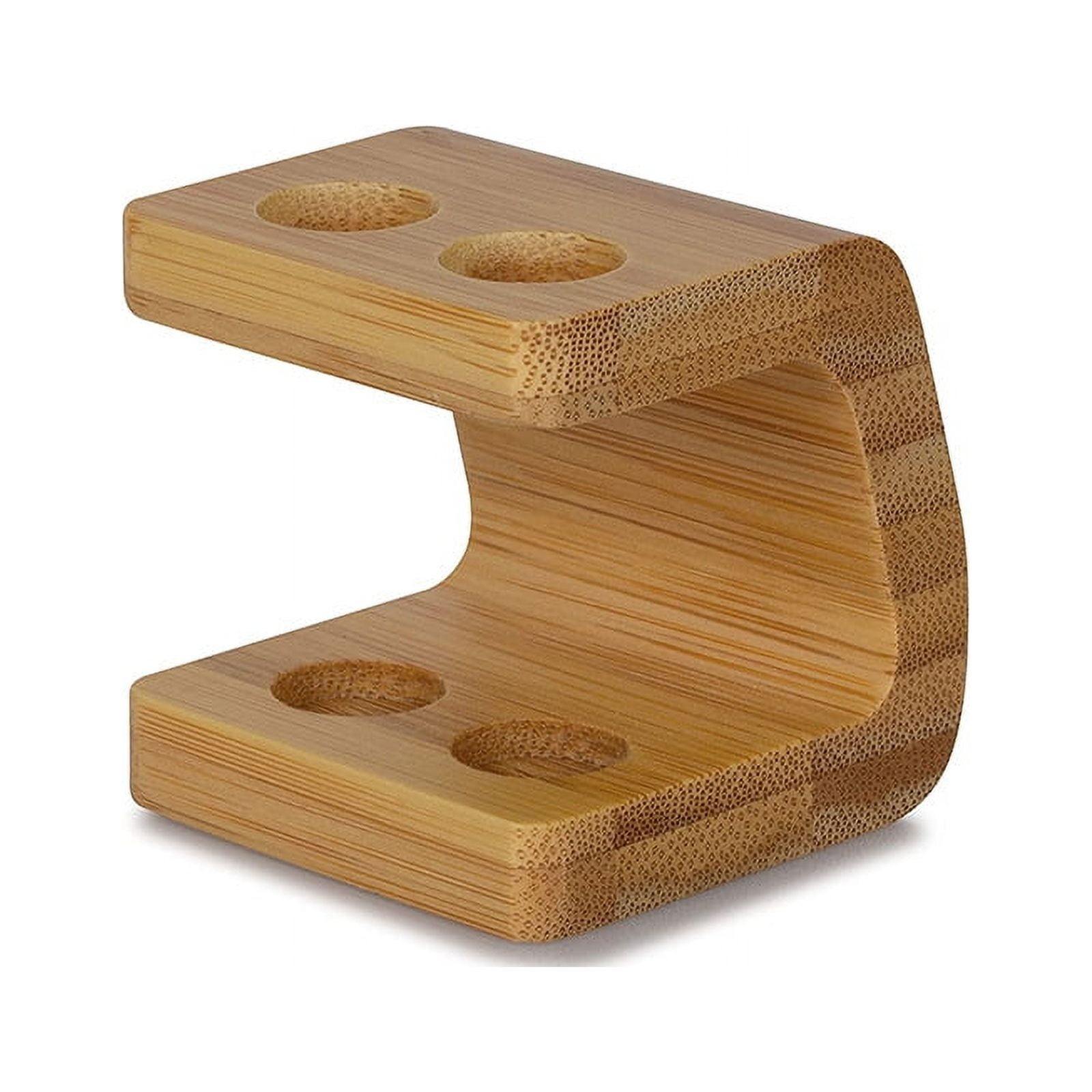 Bamboo Toothbrush Holder Bamboo Pen Holder 2hole Bamboo Toothbrush